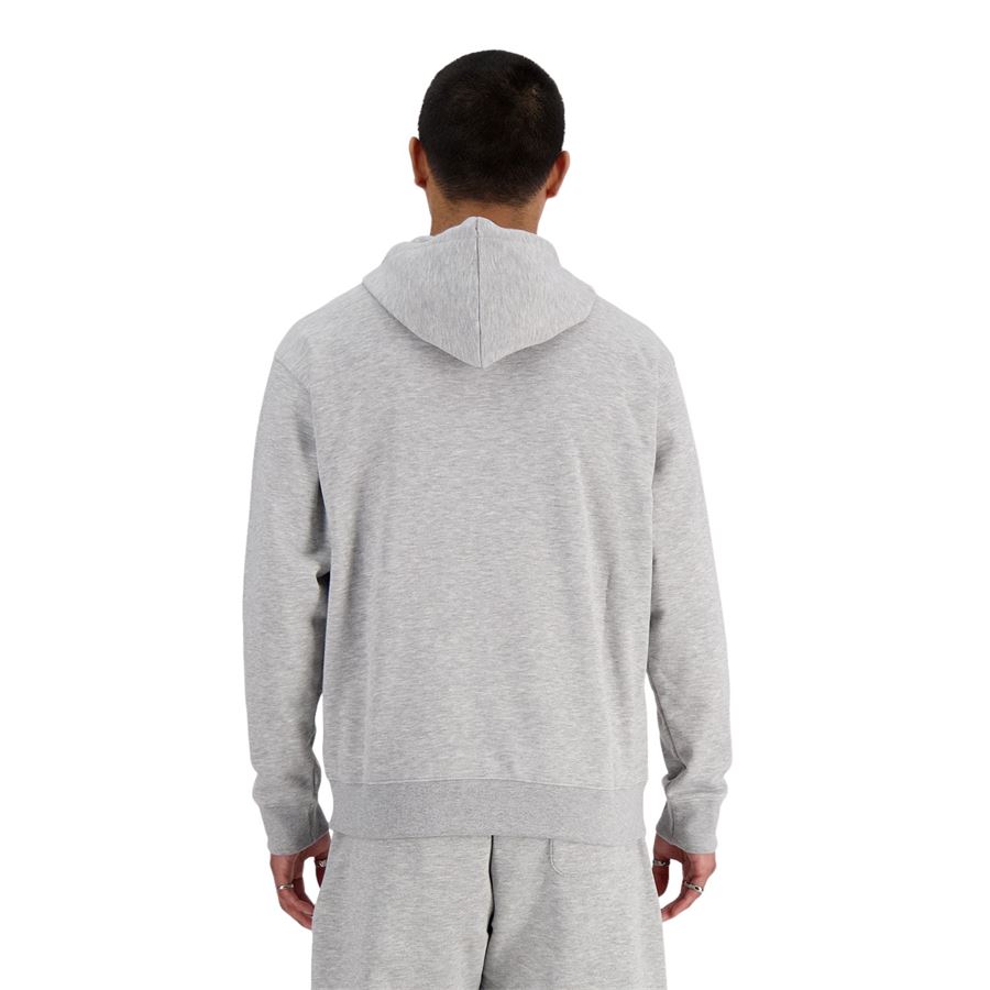 Sport Essentials French Terry Logo Hoodie felpa con cappuccio da uomo New Balance | MT41501AG
